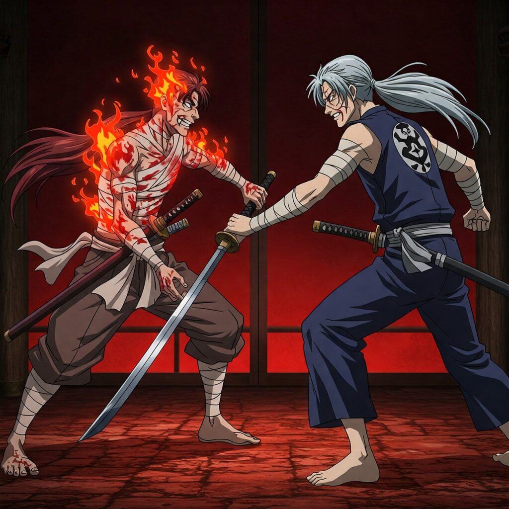志々雄と縁の戦闘イメージ画像