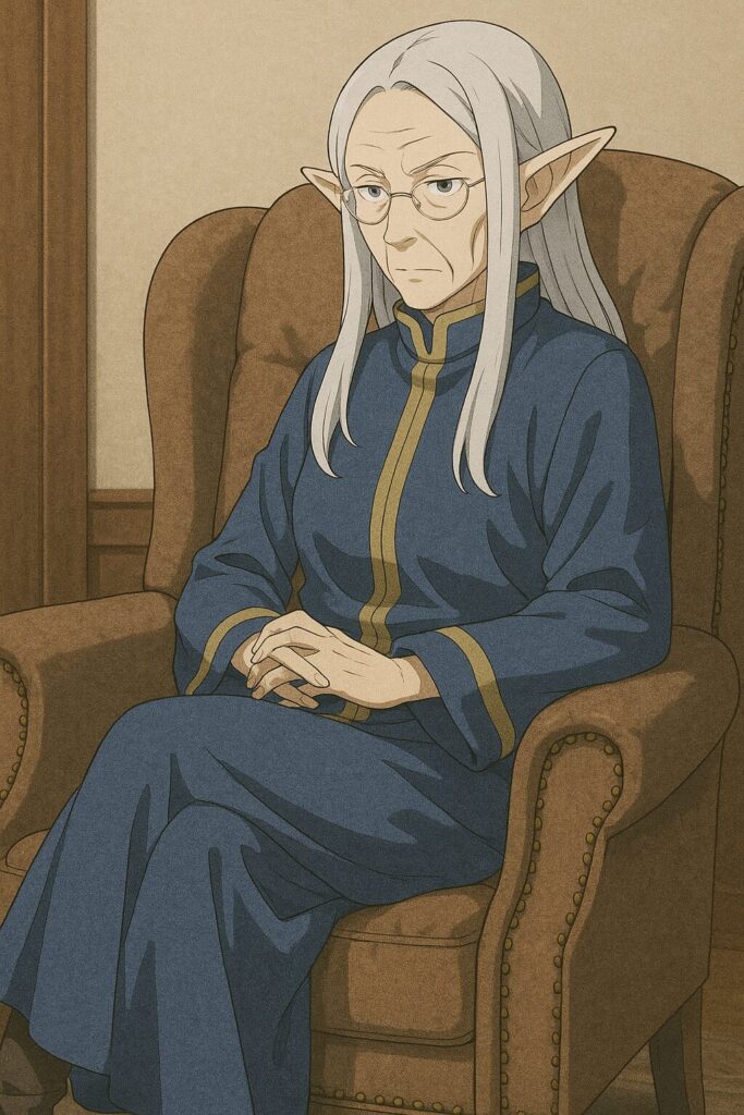 偽物のゼーリエの座っている画像