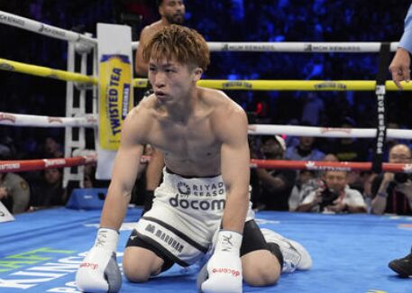井上尚弥選手のダウンシーン