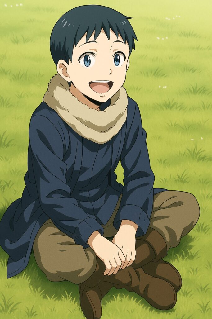 偽物のリムルの座っている画像