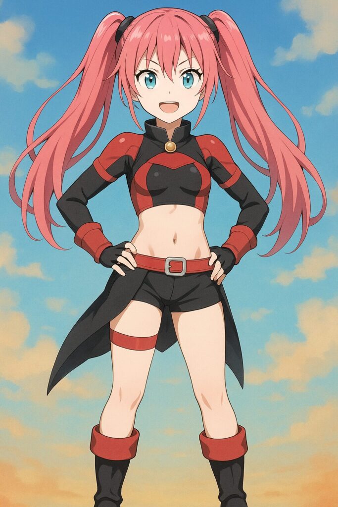 偽物のミリムの立っている画像