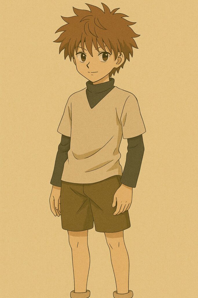 偽物のキルアが立っている画像