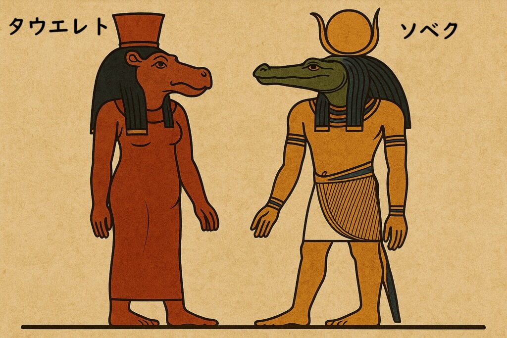 タウエレトとソベクの画像