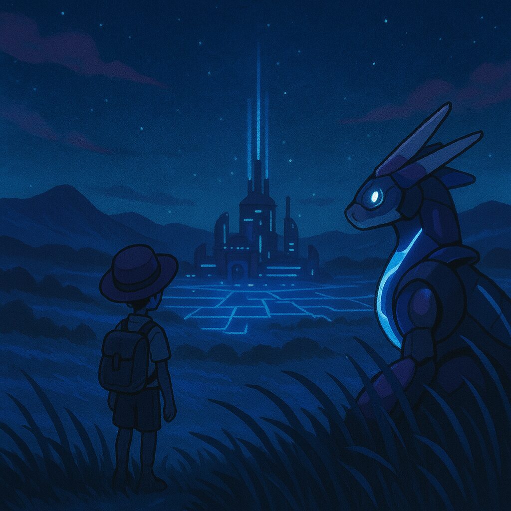 ポケモンバイオレットをイメージした画像