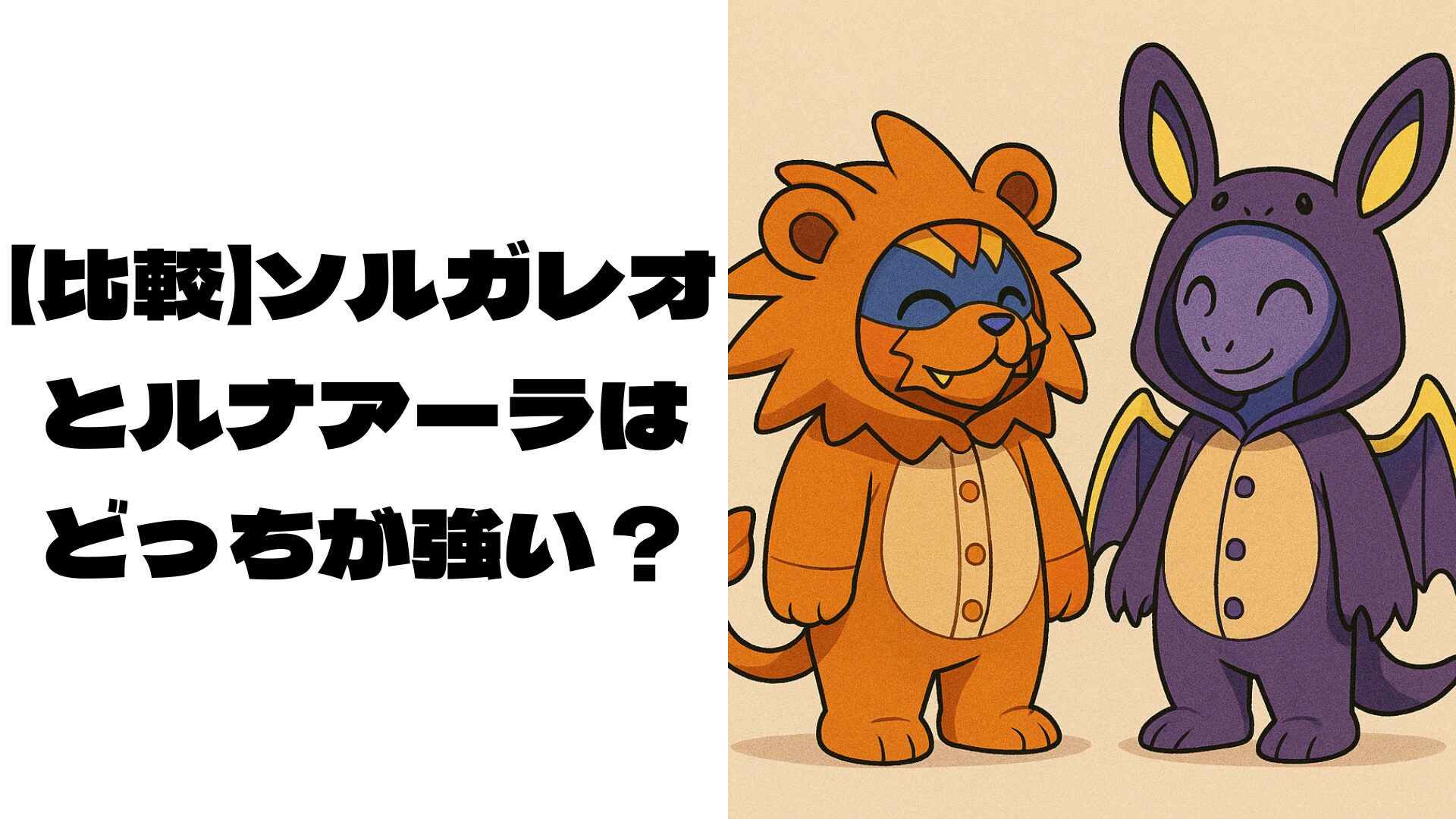 偽物のソルガレオとルナアーラのイメージ画像