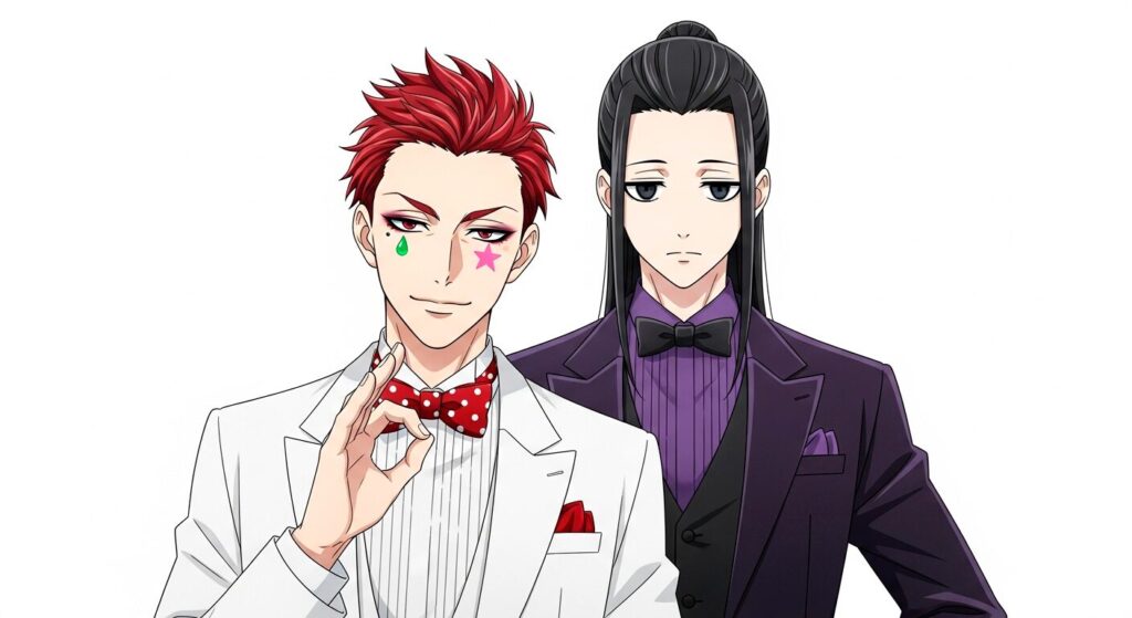 ヒソカとイルミが婚前契約したイメージ画像