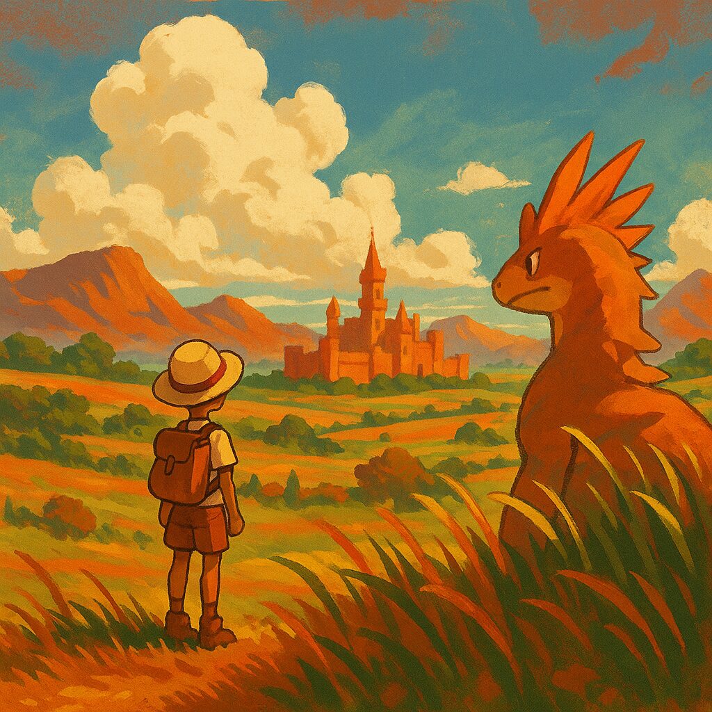ポケモンスカーレットをイメージした画像