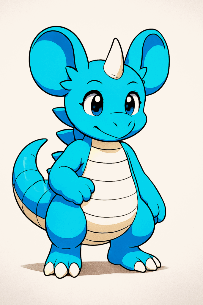 ニドクイン風モンスターのイラスト