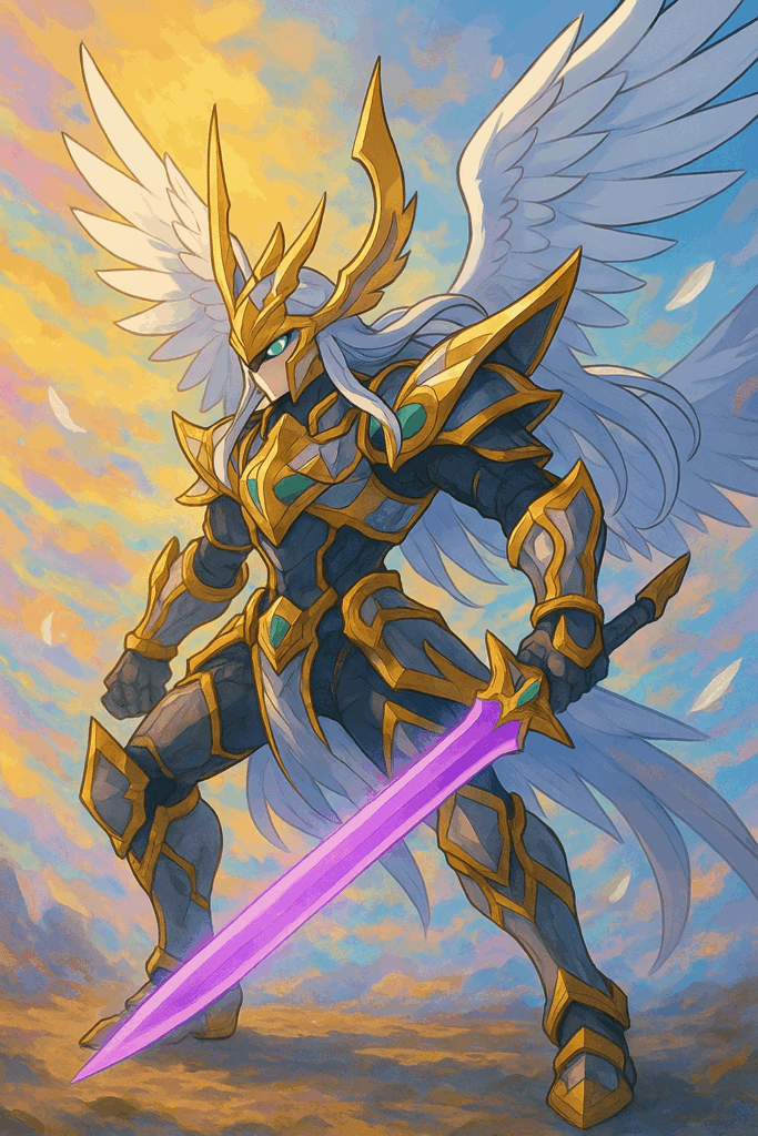 《闘門の精霊ウェルキウス》風キャラクターのイラスト