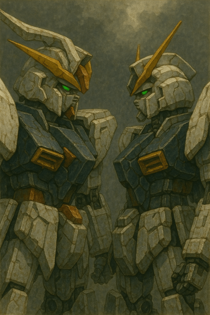 クスィーガンダムとペーネロペーがライバルである画像
