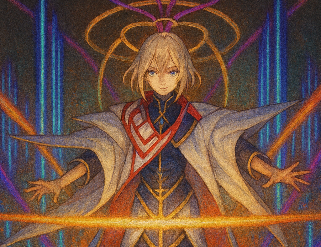 モンストのマサムネ「約束の焔刃」をイメージしたキャラクターの画像