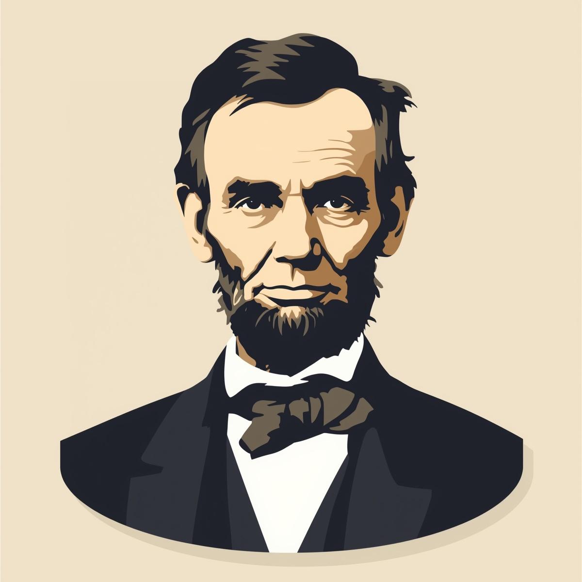 リンカーンをイメージしたイラスト