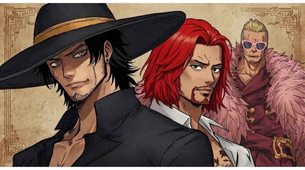 偽のミホーク・シャンクス・ドフラミンゴのイメージ画像