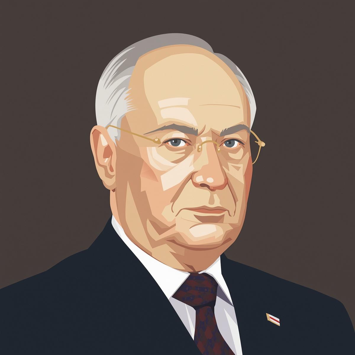 ゴルバチョフをイメージしたイラスト