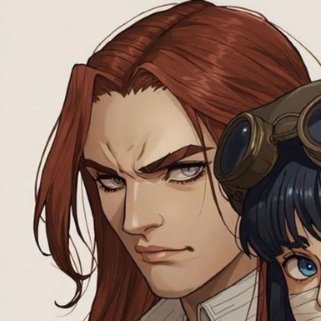 赤髪で長髪の偽シャムロック聖